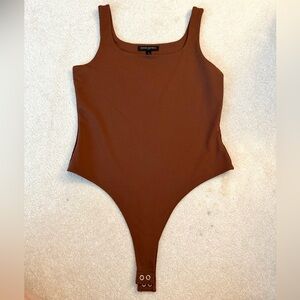 Banana Republic Brown Bodysuit One Piece